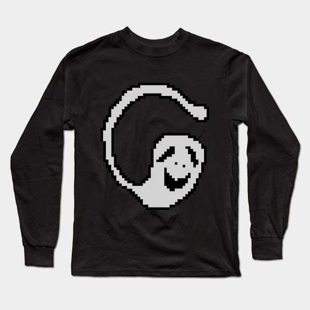 SPERM GHOST Long Sleeve T-Shirt by gamesbylum